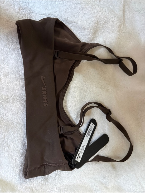 SKIMS Other - Nike x SKIMS Dark Sepia Micro Scoop Sports Bra